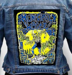 MUNICIPAL WASTE 1 - Photo Quality Printed Back Patch