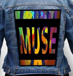 MUSE 1 - Photo Quality Printed Back Patch