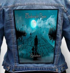 Midnight Rain 1 - Photo Quality Printed Back Patch