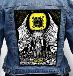 NAPALM DEATH 5 - Photo Quality Printed Back Patch