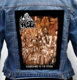 NAUSEA 1 - Photo Quality Printed Back Patch