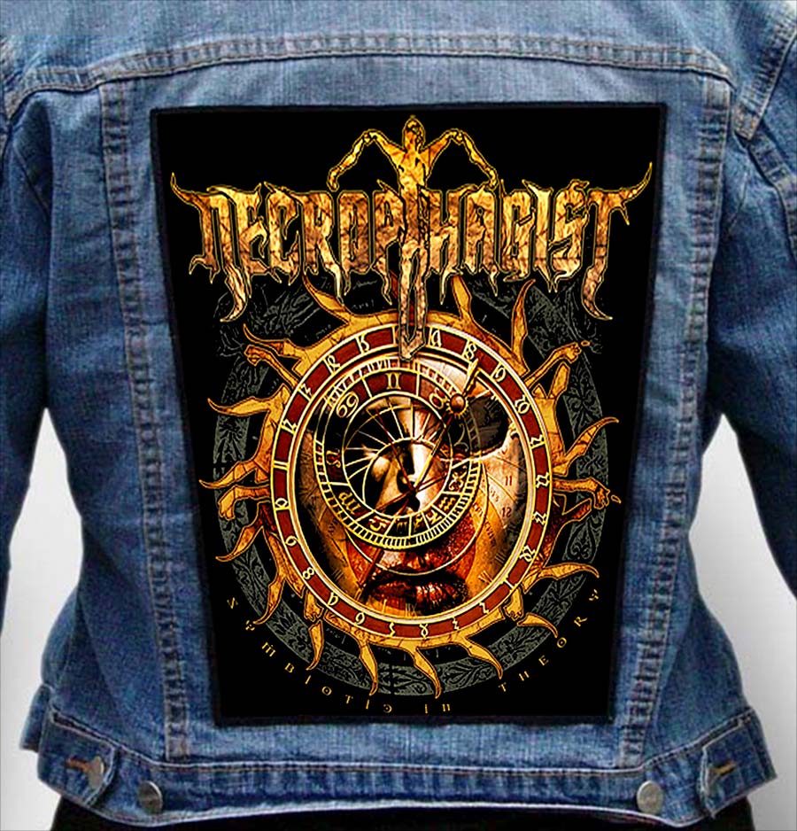 NECROPHAGIST 1 - Photo Quality Printed Back Patch