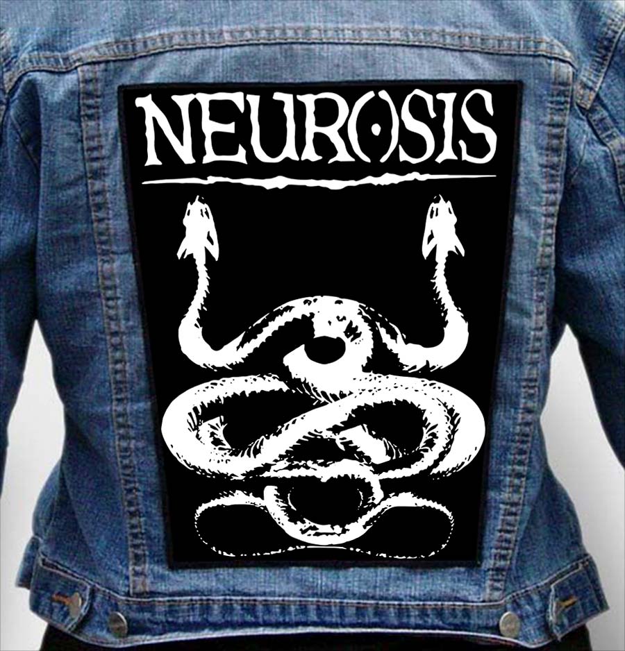 NEUROSIS 3 - Photo Quality Printed Back Patch