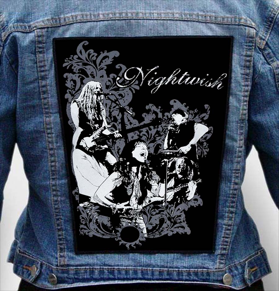 NIGHTWISH 10 - Photo Quality Printed Back Patch