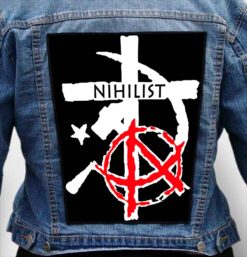 NIHILIST 4 - Photo Quality Printed Back Patch