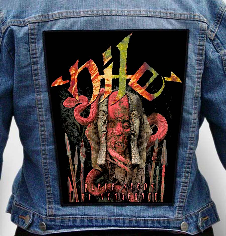 NILE 5 - Photo Quality Printed Back Patch