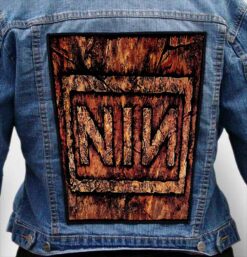 NINE INCH NAILS 1 - Photo Quality Printed Back Patch