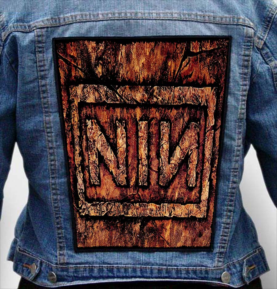 NINE INCH NAILS 1 - Photo Quality Printed Back Patch