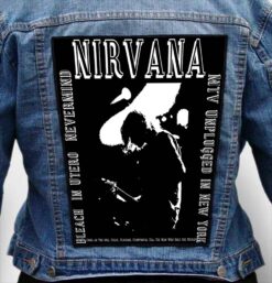 NIRVANA 11 - Photo Quality Printed Back Patch