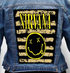 NIRVANA 14 - Photo Quality Printed Back Patch