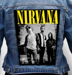 NIRVANA 17 - Photo Quality Printed Back Patch