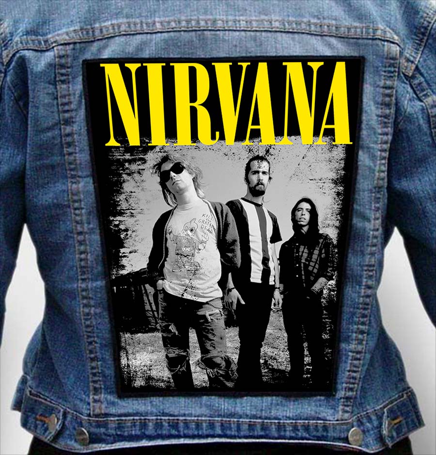 NIRVANA 17 - Photo Quality Printed Back Patch