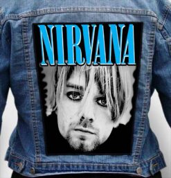 NIRVANA 19 - Photo Quality Printed Back Patch