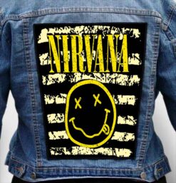 NIRVANA 21 - Photo Quality Printed Back Patch