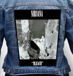 NIRVANA 5 - Photo Quality Printed Back Patch