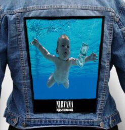 NIRVANA 8 - Photo Quality Printed Back Patch