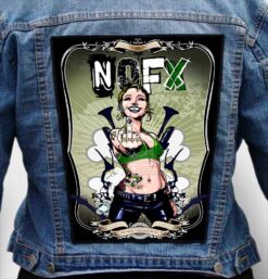 NOFX 3 - Photo Quality Printed Back Patch