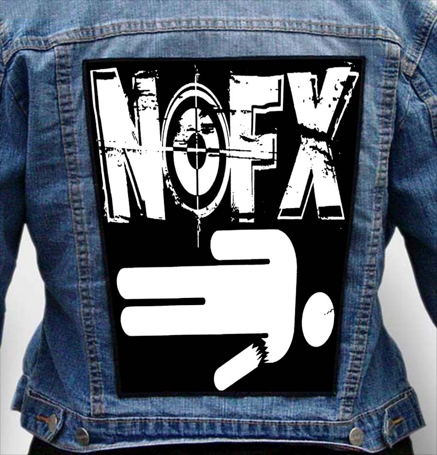 NOFX 4 - Photo Quality Printed Back Patch