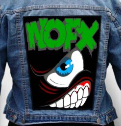 NOFX 5 - Photo Quality Printed Back Patch