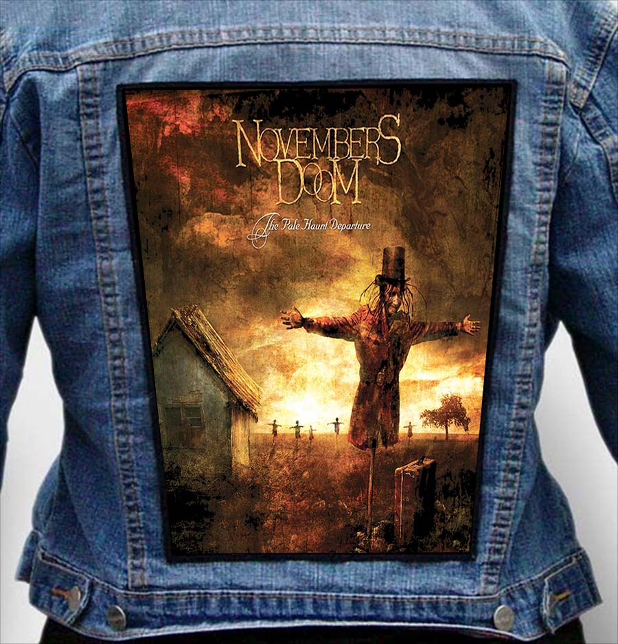 NOVEMBERS DOOM 1 - Photo Quality Printed Back Patch