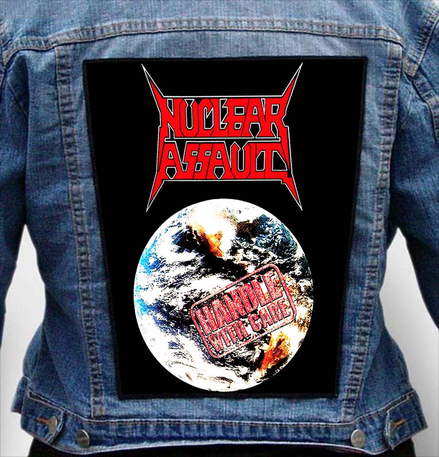 NUCLEAR ASSAULT 4 - Photo Quality Printed Back Patch