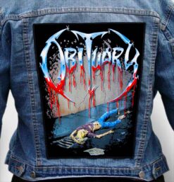 OBITUARY 14 - Photo Quality Printed Back Patch