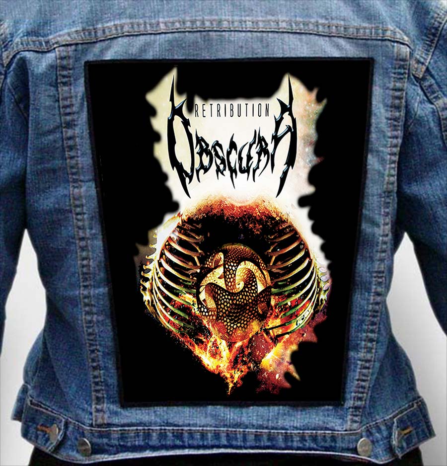 OBSCURA 3 - Photo Quality Printed Back Patch