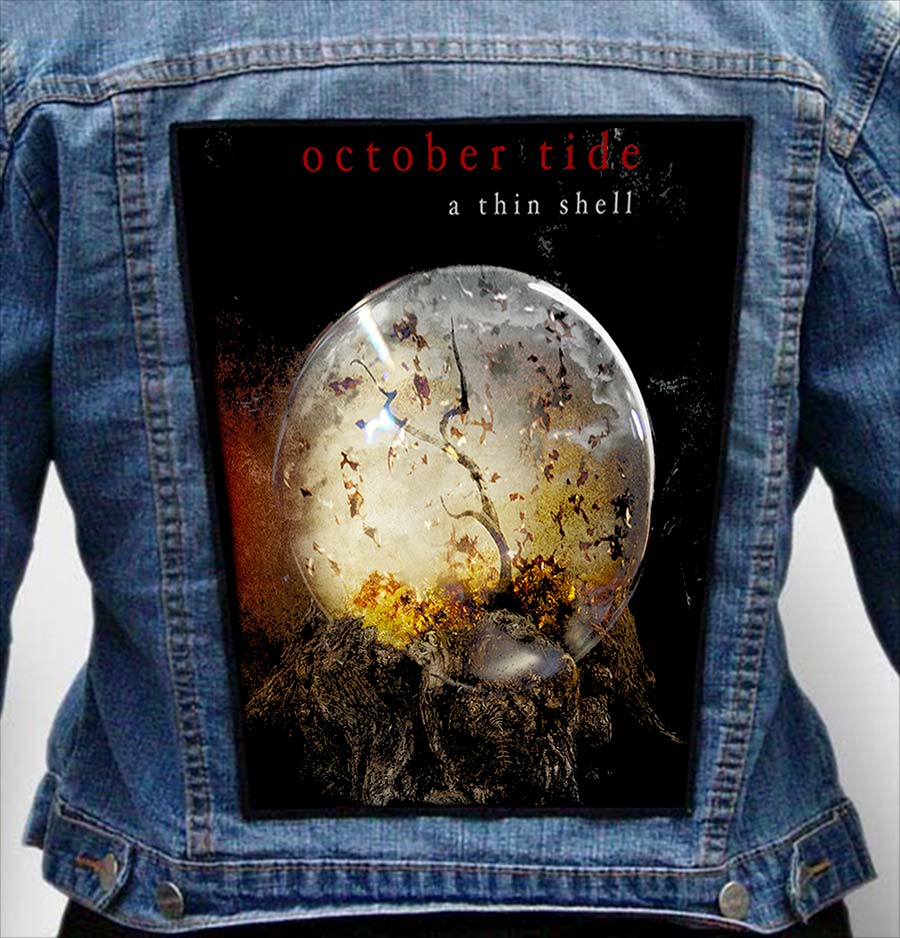 OCTOBER TIDE 1 - Photo Quality Printed Back Patch