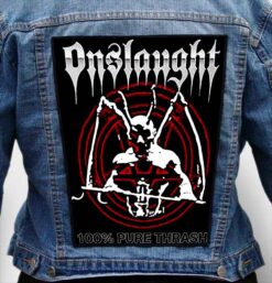 ONSLAUGHT 5 - Photo Quality Printed Back Patch
