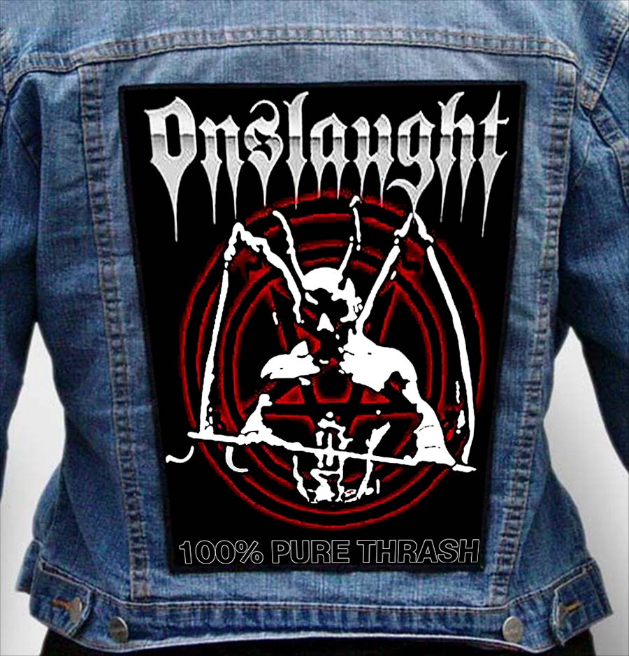 ONSLAUGHT 5 - Photo Quality Printed Back Patch