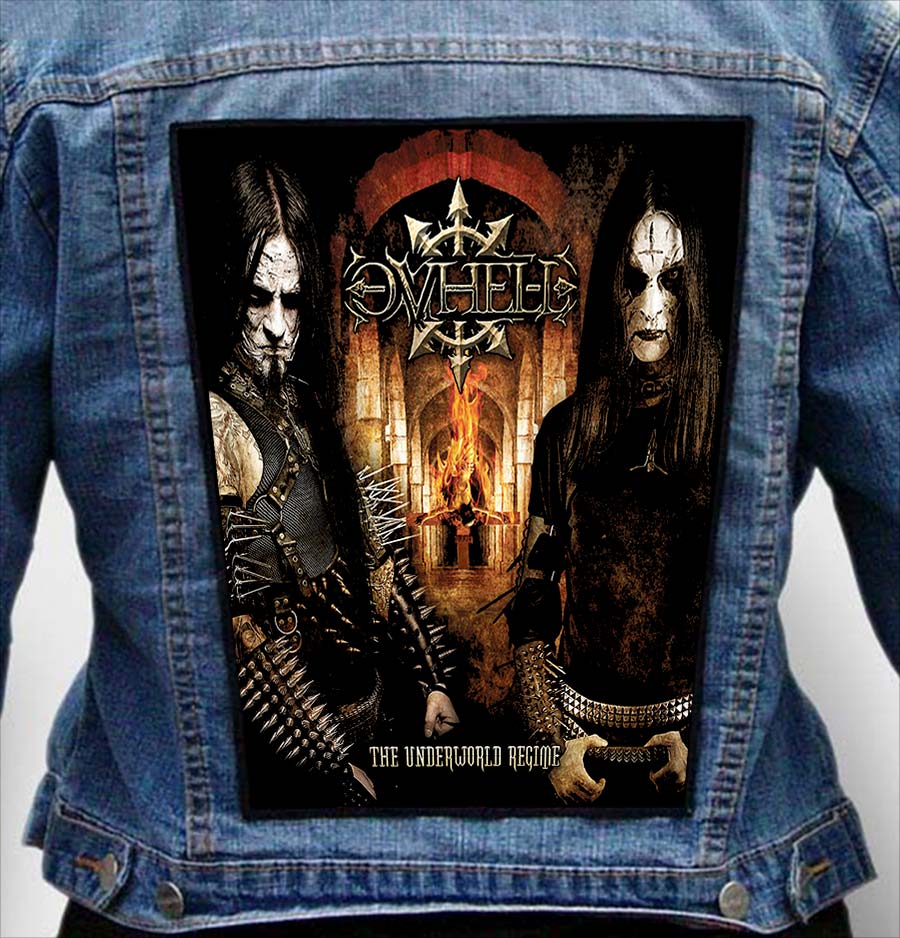 OV HELL 1 - Photo Quality Printed Back Patch