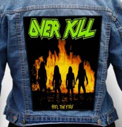 OVERKILL 1 - Photo Quality Printed Back Patch
