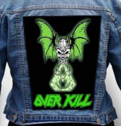 OVERKILL 8 - Photo Quality Printed Back Patch