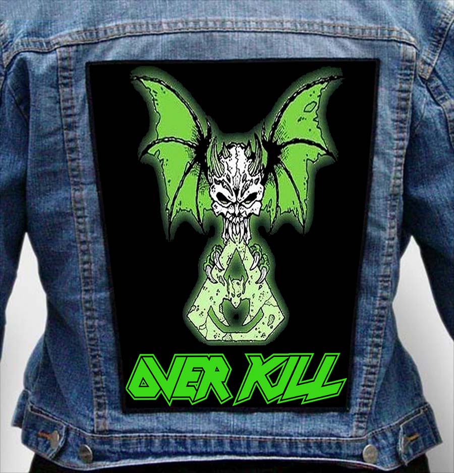 OVERKILL 8 - Photo Quality Printed Back Patch