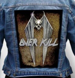OVERKILL 9 - Photo Quality Printed Back Patch