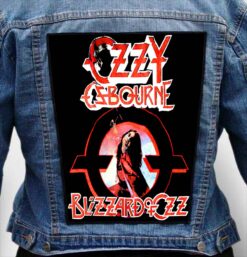 OZZY OSBOURNE 3 - Photo Quality Printed Back Patch