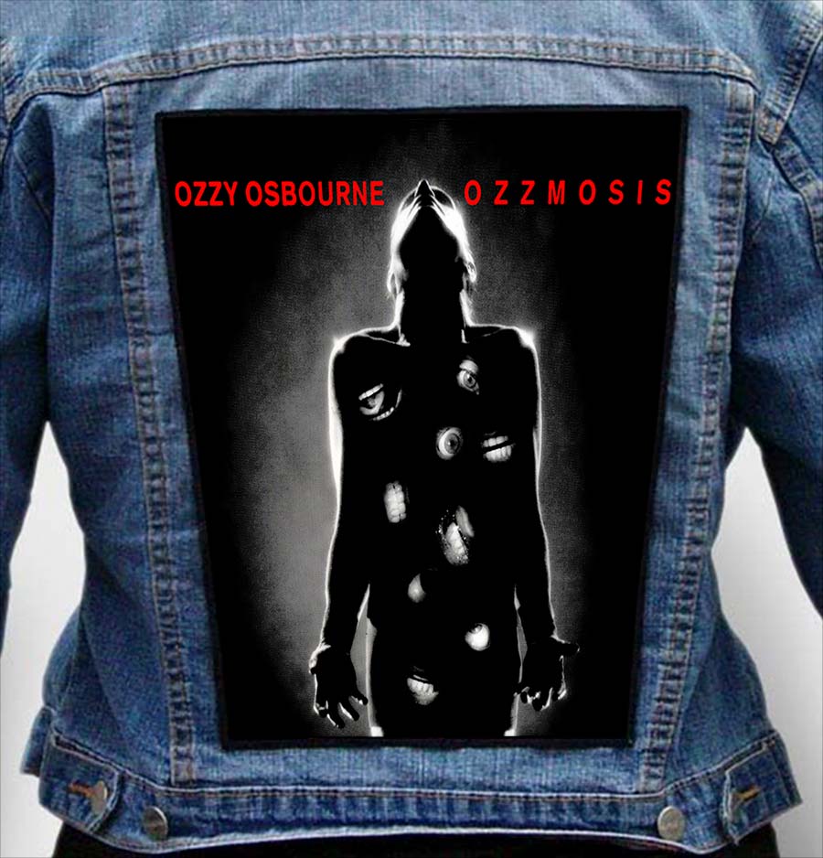 OZZY OSBOURNE 5 - Photo Quality Printed Back Patch