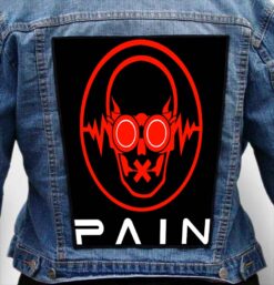 PAIN 1 - Photo Quality Printed Back Patch