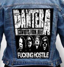 PANTERA 10 - Photo Quality Printed Back Patch