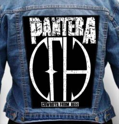 PANTERA 11 - Photo Quality Printed Back Patch