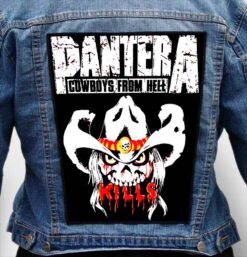 PANTERA 3 - Photo Quality Printed Back Patch
