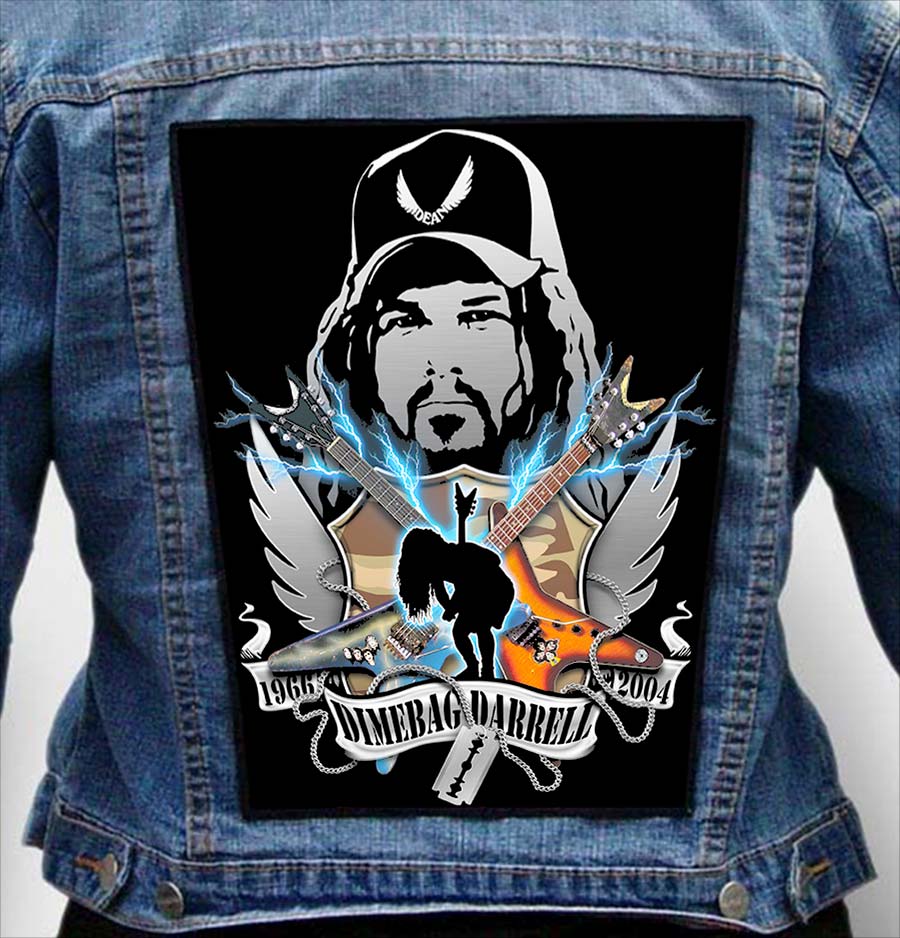 PANTERA 6 - Photo Quality Printed Back Patch