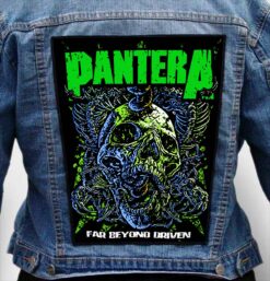 PANTERA 7 - Photo Quality Printed Back Patch