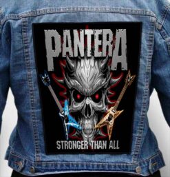 PANTERA 8 - Photo Quality Printed Back Patch