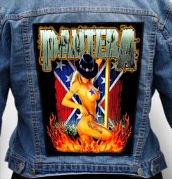PANTERA 9 - Photo Quality Printed Back Patch