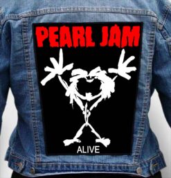 PEARL JAM 1 - Photo Quality Printed Back Patch