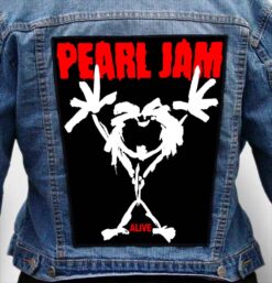 PEARL JAM 10 - Photo Quality Printed Back Patch