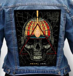 PEARL JAM 3 - Photo Quality Printed Back Patch