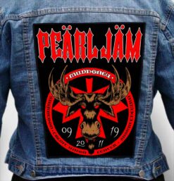 PEARL JAM 5 - Photo Quality Printed Back Patch