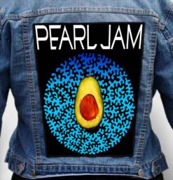 PEARL JAM 6 - Photo Quality Printed Back Patch